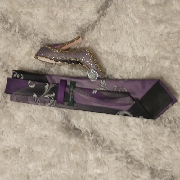 David Taylor Collection Handcrafted Necktie 60x3.5 - Picture 2 of 5